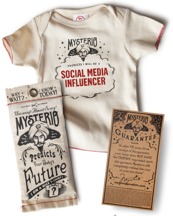 Mysterio Predicts Your Baby s Future T Shirt