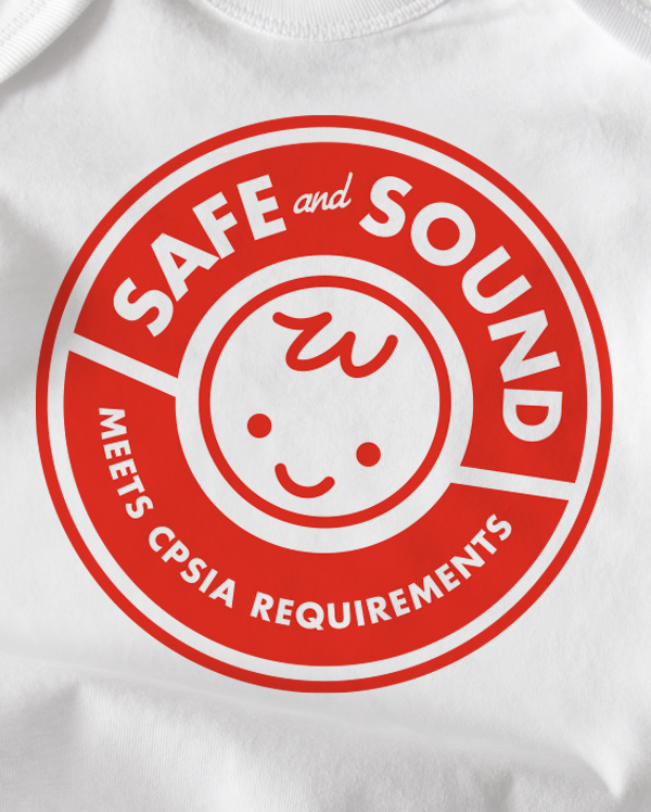 Wrybaby's products meet CPSIA safety standards and are very safe baby gifts