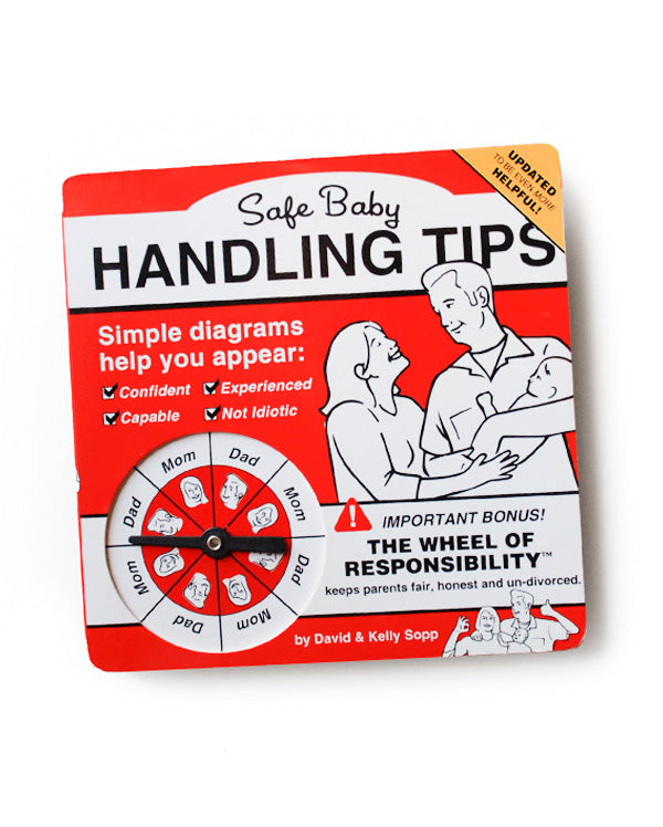 Safe Baby Handling Tips – Books for New Parents by Wry Baby